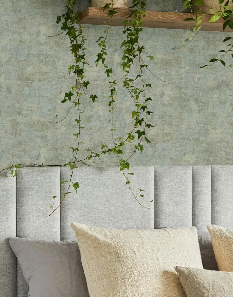 Bedroom Ornamental Texture Sage